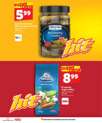 TOPAZ - gazetka promocyjna Gazetka od czwartku 16.07 do środy 22.07 - strona 24