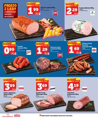 TOPAZ - gazetka promocyjna Gazetka od czwartku 16.07 do środy 22.07 - strona 16