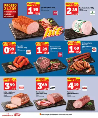 TOPAZ - gazetka promocyjna Gazetka od czwartku 16.07 do środy 22.07 - strona 16