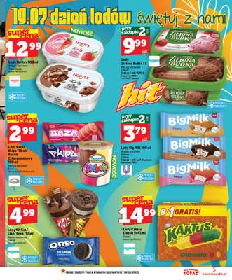 TOPAZ - gazetka promocyjna Gazetka od czwartku 16.07 do środy 22.07 - strona 5