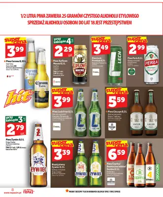 TOPAZ - gazetka promocyjna Gazetka od czwartku 16.07 do środy 22.07 - strona 8