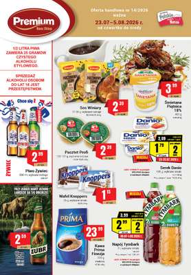 Premium Nasz Sklep - gazetka promocyjna Gazetka Premium Nasz Sklep od czwartku 23.07 do środy 05.08