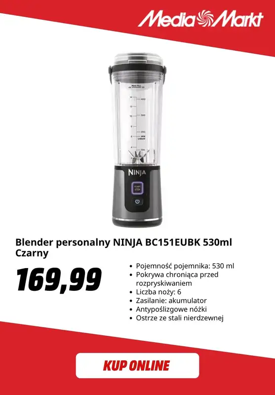 Media Markt - gazetka promocyjna Bestsellery tygodnia - małe AGD od piątku 10.07 do czwartku 16.07 - strona 6