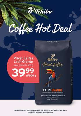 Tchibo - gazetka promocyjna Coffee Hot Deal od wtorku 14.07 do poniedziałku 27.07