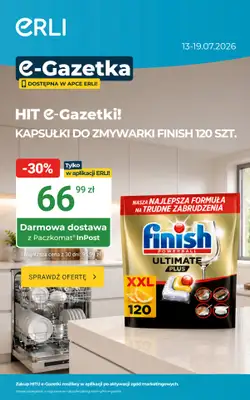 ERLI - gazetka promocyjna Codzienne zakupy - taniej z Erli! od poniedziałku 13.07 do niedzieli 19.07