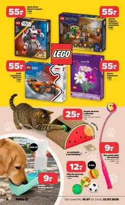 Netto - gazetka promocyjna Inspiracje tygodnia Powrót do szkoły  do środy 22.07 - strona 6