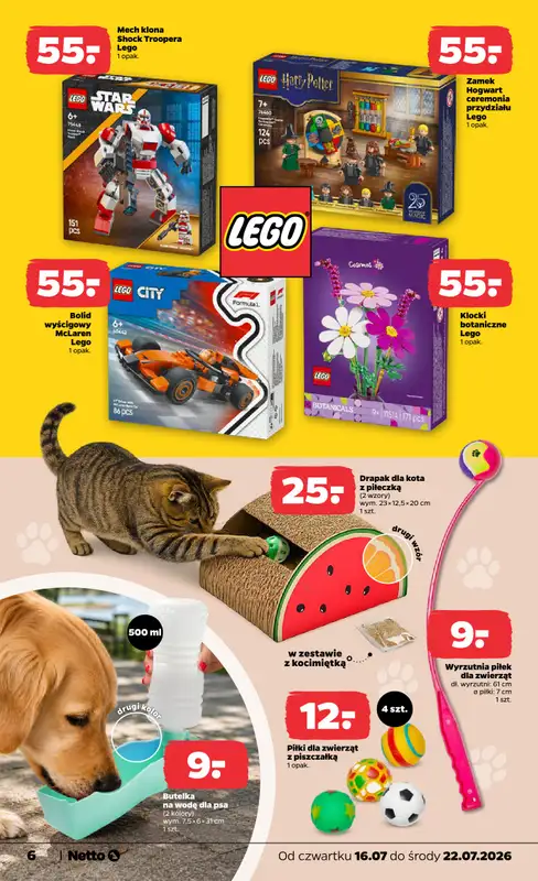 Netto - gazetka promocyjna Inspiracje tygodnia Powrót do szkoły  do środy 22.07 - strona 6