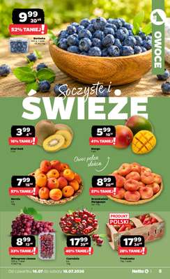 Netto - gazetka promocyjna Gazetka Spożywcza od czwartku 16.07 do soboty 18.07 - strona 5