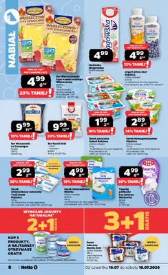 Netto - gazetka promocyjna Gazetka Spożywcza od czwartku 16.07 do soboty 18.07 - strona 8