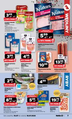 Netto - gazetka promocyjna Gazetka Spożywcza od czwartku 16.07 do soboty 18.07 - strona 7