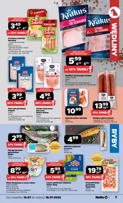 Netto - gazetka promocyjna Gazetka Spożywcza od czwartku 16.07 do soboty 18.07 - strona 7
