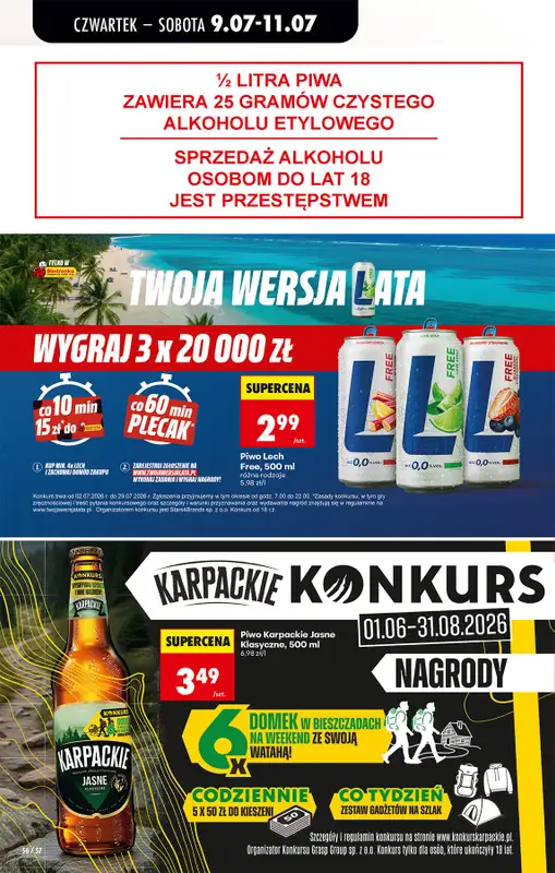 Biedronka - gazetka promocyjna Od czwartku od czwartku 09.07 do środy 15.07 - strona 70