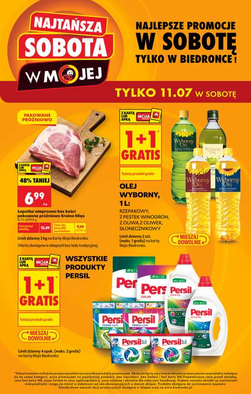 Biedronka - gazetka promocyjna Najtańsza sobota od soboty 11.07 do soboty 11.07 - strona 2