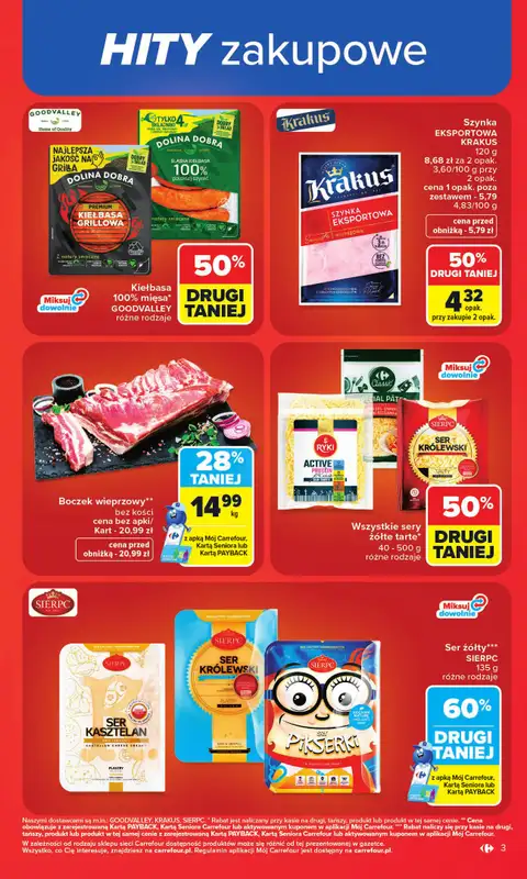 Carrefour - gazetka promocyjna Gazetka Carrefour od poniedziałku od poniedziałku 13.07 do soboty 18.07 - strona 5