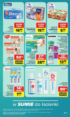 Carrefour - gazetka promocyjna Gazetka Carrefour od poniedziałku od poniedziałku 13.07 do soboty 18.07 - strona 47