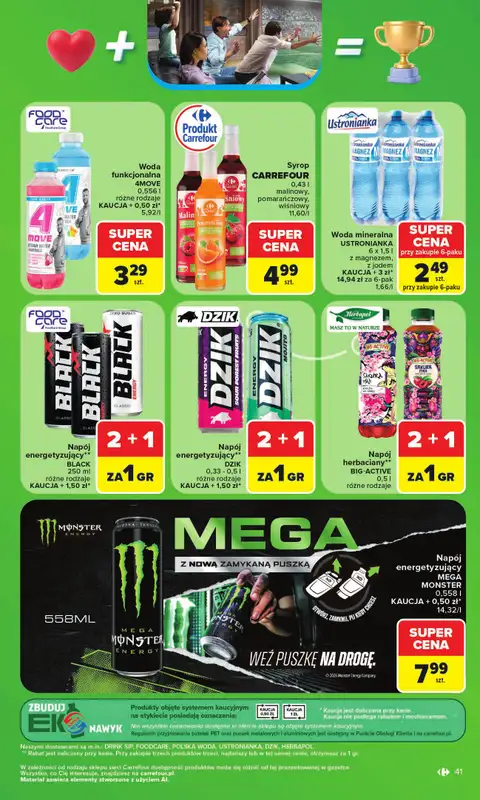 Carrefour - gazetka promocyjna Gazetka Carrefour od poniedziałku od poniedziałku 13.07 do soboty 18.07 - strona 43