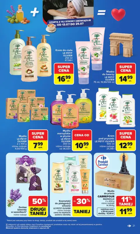 Carrefour - gazetka promocyjna Gazetka Carrefour od poniedziałku od poniedziałku 13.07 do soboty 18.07 - strona 23