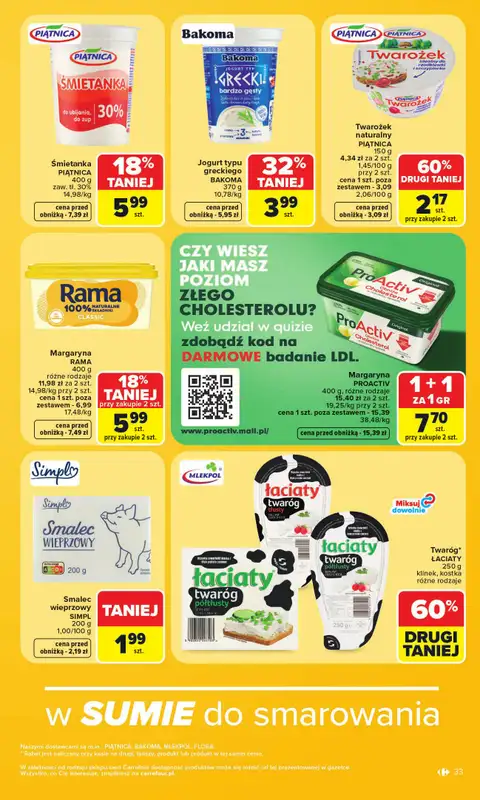 Carrefour - gazetka promocyjna Gazetka Carrefour od poniedziałku od poniedziałku 13.07 do soboty 18.07 - strona 35