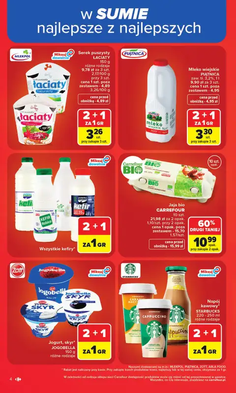 Carrefour - gazetka promocyjna Gazetka Carrefour od poniedziałku od poniedziałku 13.07 do soboty 18.07 - strona 6