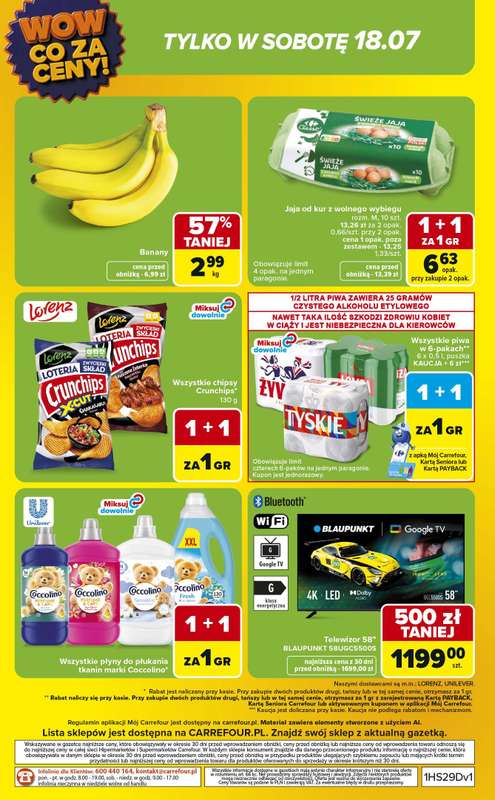 Carrefour - gazetka promocyjna Gazetka Wow co za ceny od poniedziałku 13.07 do soboty 18.07 - strona 12