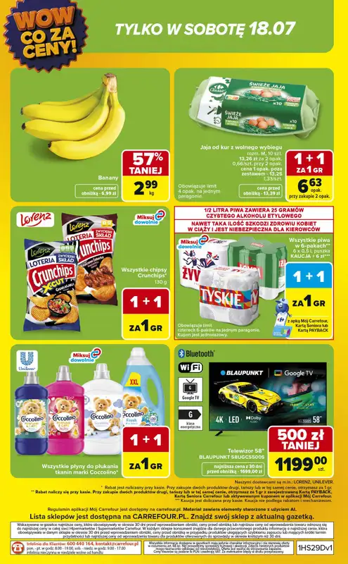 Carrefour - gazetka promocyjna Gazetka Wow co za ceny od poniedziałku 13.07 do soboty 18.07 - strona 12