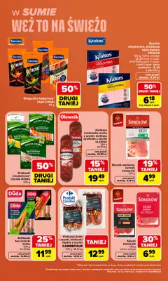 Carrefour - gazetka promocyjna Gazetka Weź to na świeżo od poniedziałku 13.07 do soboty 18.07 - strona 6