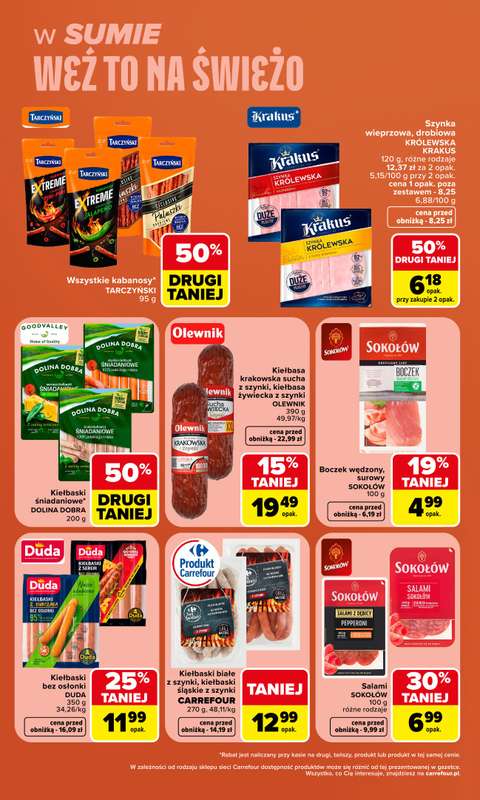 Carrefour - gazetka promocyjna Gazetka Weź to na świeżo od poniedziałku 13.07 do soboty 18.07 - strona 6