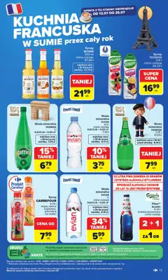Carrefour - gazetka promocyjna Gazetka Kuchnia Francuska od poniedziałku 13.07 do soboty 25.07 - strona 13