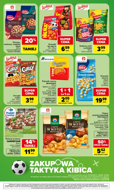 Carrefour - gazetka promocyjna Gazetka Zakupowa taktyka kibica od poniedziałku 13.07 do soboty 18.07 - strona 6