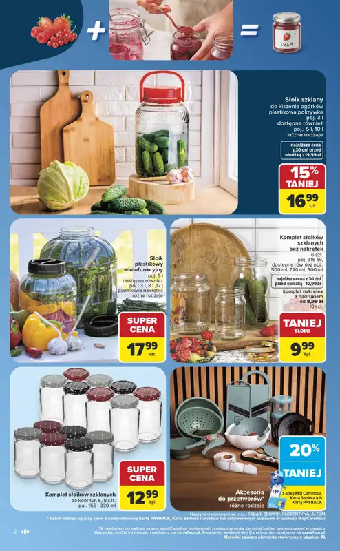 Carrefour - gazetka promocyjna Gazetka w sumie same okazje od poniedziałku 13.07 do soboty 25.07 - strona 2
