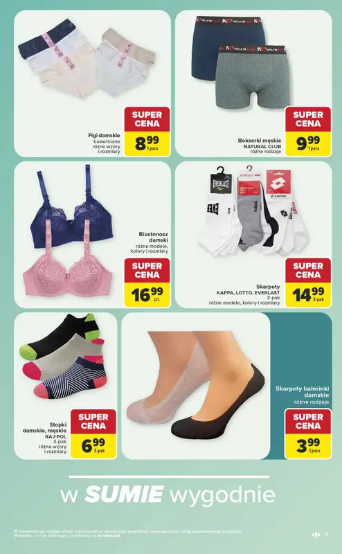 Carrefour - gazetka promocyjna Gazetka w sumie same okazje od poniedziałku 13.07 do soboty 25.07 - strona 11