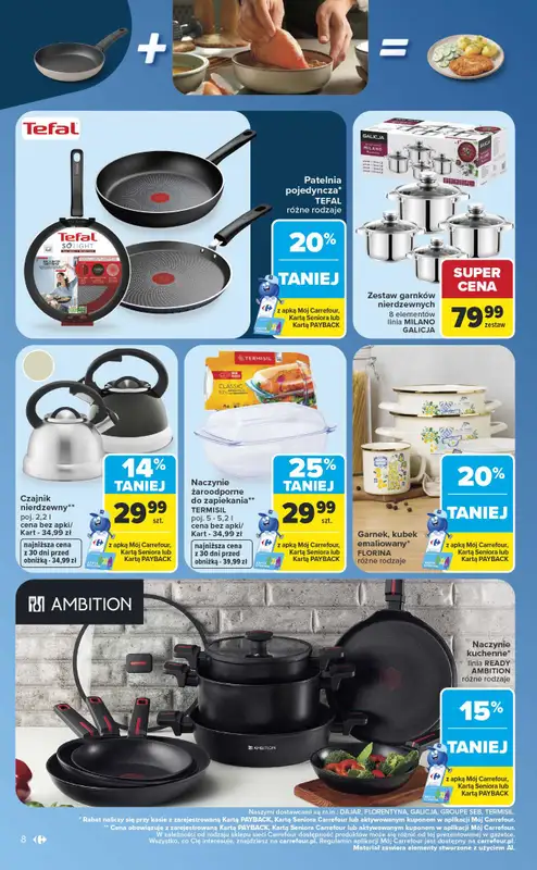 Carrefour - gazetka promocyjna Gazetka w sumie same okazje od poniedziałku 13.07 do soboty 25.07 - strona 8