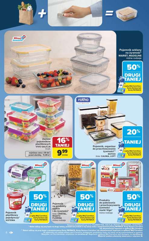 Carrefour - gazetka promocyjna Gazetka w sumie same okazje od poniedziałku 13.07 do soboty 25.07 - strona 6