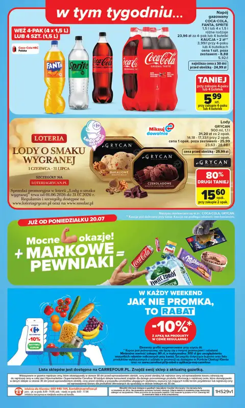 Carrefour Market - gazetka promocyjna Gazetka Carrefour Market od poniedziałku od poniedziałku 13.07 do soboty 18.07 - strona 50