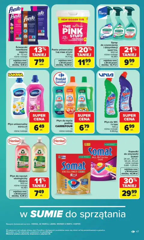 Carrefour Market - gazetka promocyjna Gazetka Carrefour Market od poniedziałku od poniedziałku 13.07 do soboty 18.07 - strona 49