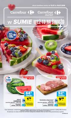 Carrefour Market - gazetka promocyjna Gazetka Weź to na świeżo od poniedziałku 13.07 do soboty 18.07