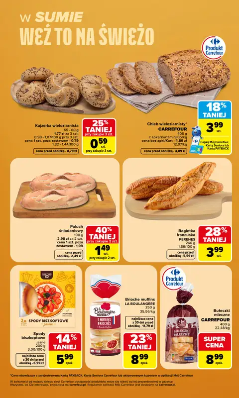 Carrefour Market - gazetka promocyjna Gazetka Weź to na świeżo od poniedziałku 13.07 do soboty 18.07 - strona 5