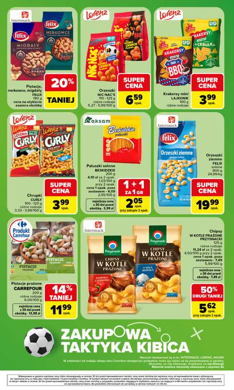 Carrefour Market - gazetka promocyjna Gazetka Zakupowa taktyka kibica od poniedziałku 13.07 do soboty 18.07 - strona 6