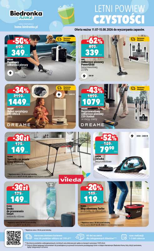 Biedronka Home - gazetka promocyjna Najlepsze oferty od soboty 11.07 do środy 30.09 - strona 4