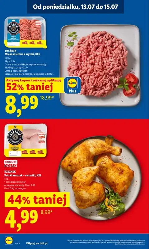 Lidl - gazetka promocyjna Oferta od poniedziałku od poniedziałku 13.07 do środy 15.07 - strona 2
