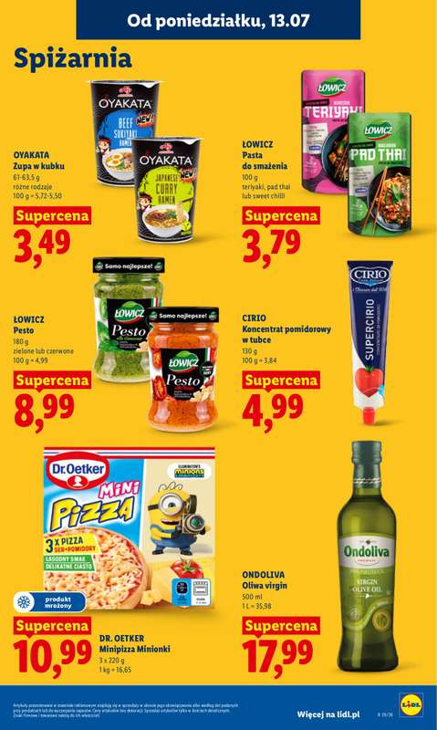 Lidl - gazetka promocyjna Oferta od poniedziałku od poniedziałku 13.07 do środy 15.07 - strona 89