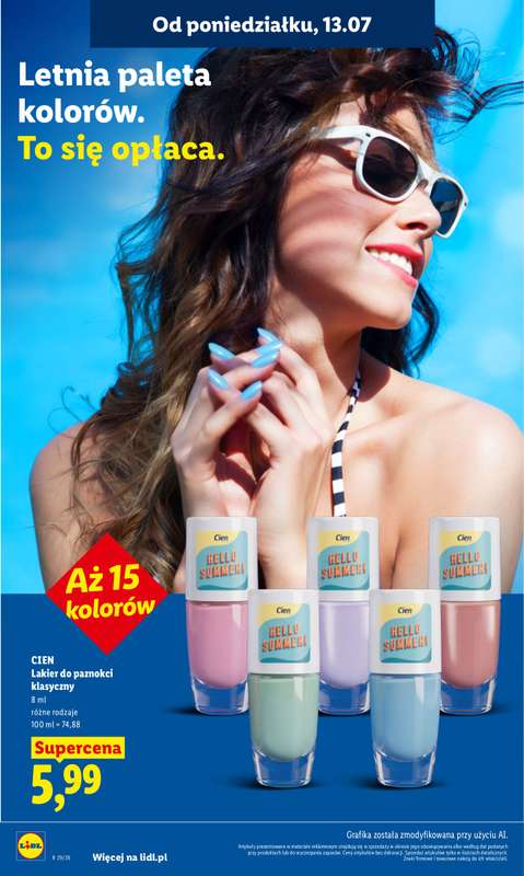 Lidl - gazetka promocyjna Oferta od poniedziałku od poniedziałku 13.07 do środy 15.07 - strona 92