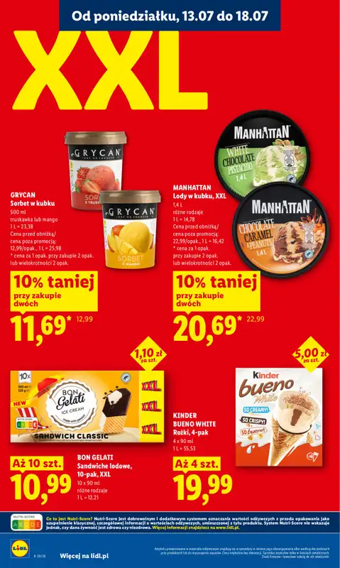 Lidl - gazetka promocyjna Oferta od poniedziałku od poniedziałku 13.07 do środy 15.07 - strona 54
