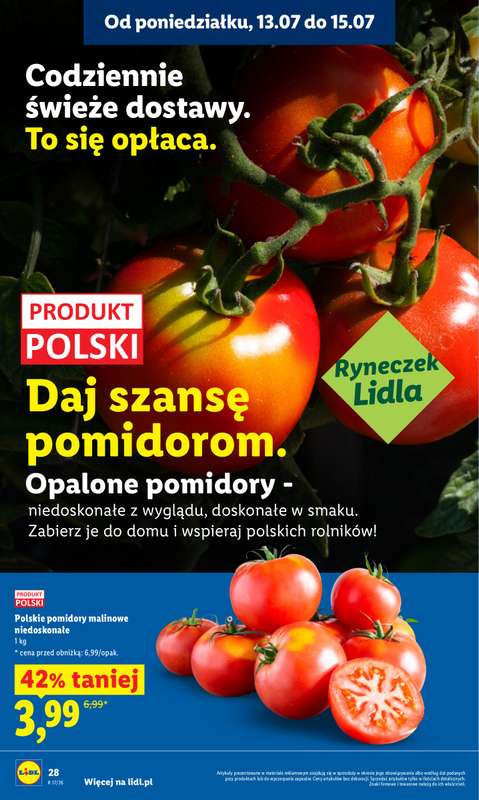 Lidl - gazetka promocyjna Oferta od poniedziałku od poniedziałku 13.07 do środy 15.07 - strona 42