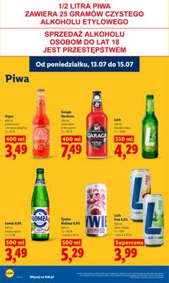 Lidl - gazetka promocyjna Oferta od poniedziałku od poniedziałku 13.07 do środy 15.07 - strona 82