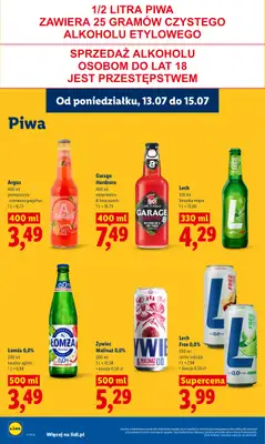 Lidl - gazetka promocyjna Oferta od poniedziałku od poniedziałku 13.07 do środy 15.07 - strona 82