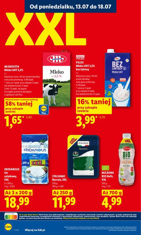 Lidl - gazetka promocyjna Oferta od poniedziałku od poniedziałku 13.07 do środy 15.07 - strona 50