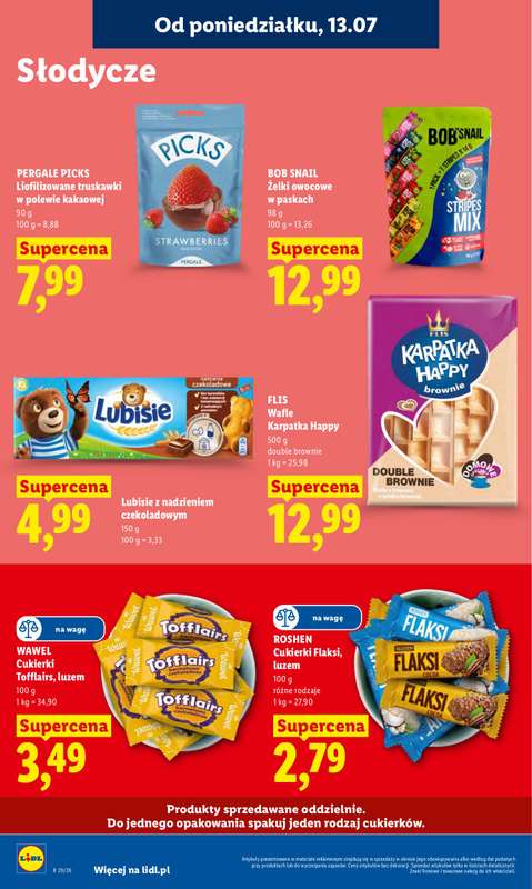 Lidl - gazetka promocyjna Oferta od poniedziałku od poniedziałku 13.07 do środy 15.07 - strona 84