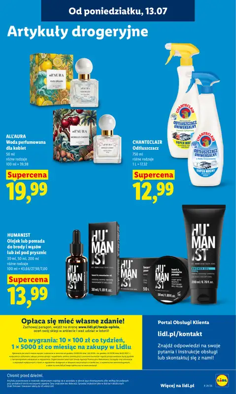 Lidl - gazetka promocyjna Oferta od poniedziałku od poniedziałku 13.07 do środy 15.07 - strona 91