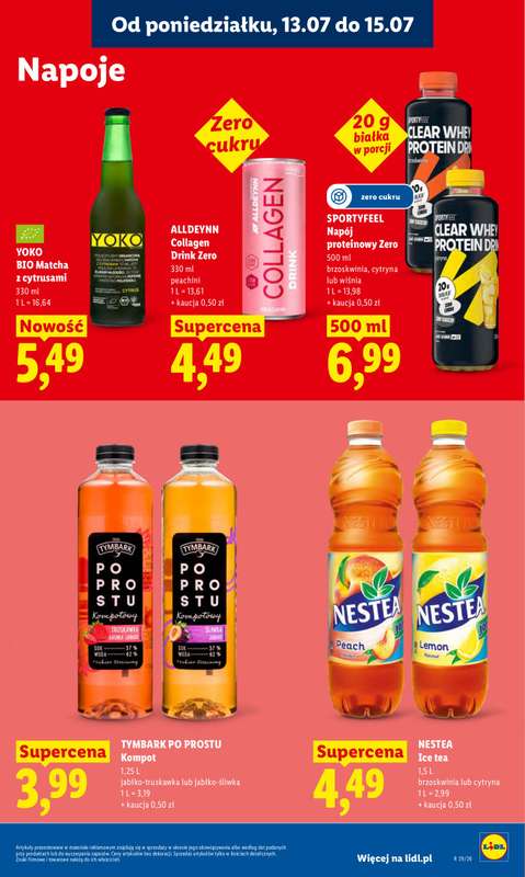 Lidl - gazetka promocyjna Oferta od poniedziałku od poniedziałku 13.07 do środy 15.07 - strona 81